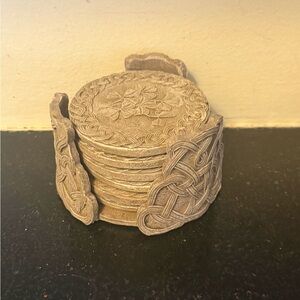 Irish Coasters Celtic Knots Set of 6